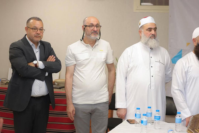 الاحتفال باختتام دورة تأهيل الإداريين المرافقين للحجاج والمعتمرين في منطقة النقب